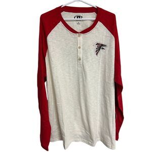 Darius Rucker‎ Red and White Falcons Long Sleeve Unisex Size 2XL